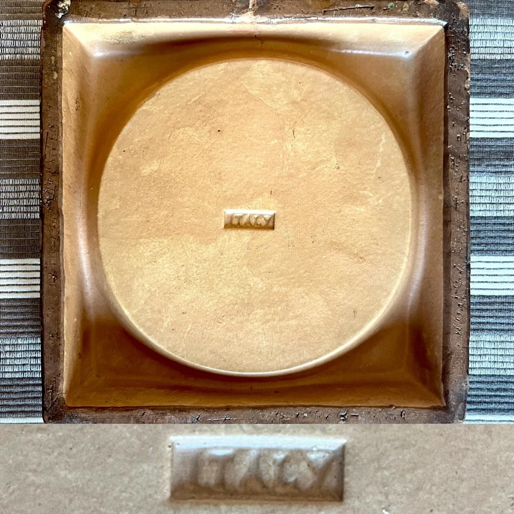 Bitossi Ceramic Ashtray Trinket Tray Pottery Italy Rosenthal Netter Mid Century - Picture 8 of 9